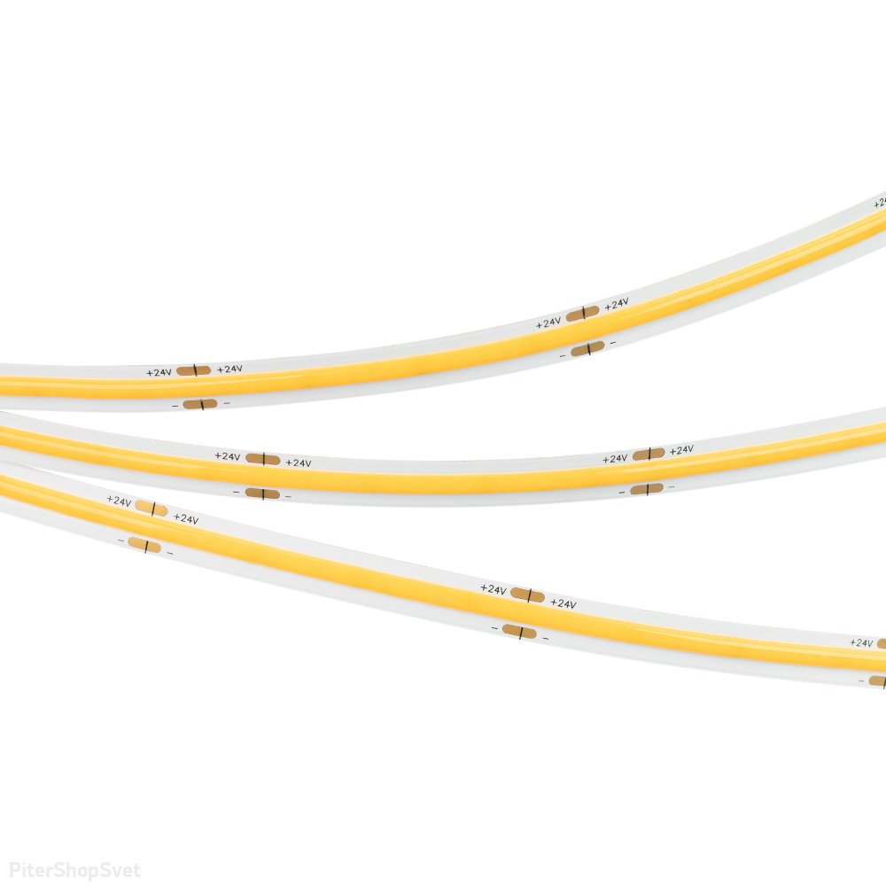 5м Бескорпусная светодиодная лента 24В 11.5Вт/м Дневной 4000K «COB-X378-8mm» 031884(2)