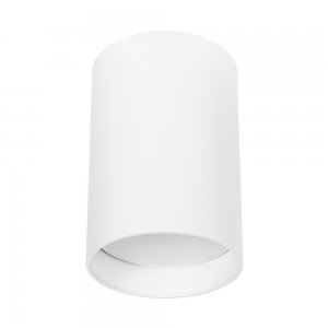 белый накладной потолочный светильник цилиндр «Beid»