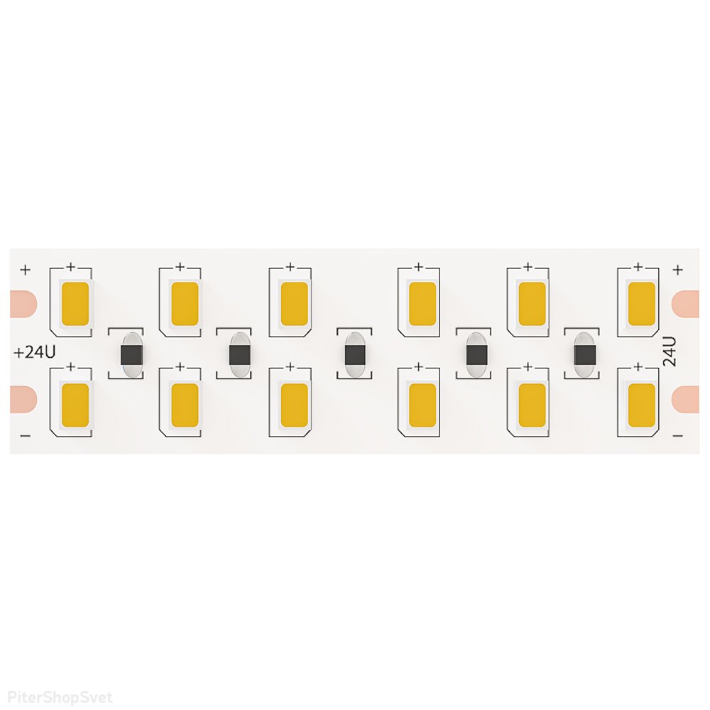 Широкая светодиодная лента 24В 20Вт/м 4000К 5м IP20 «Zone» A2424015-02-4K