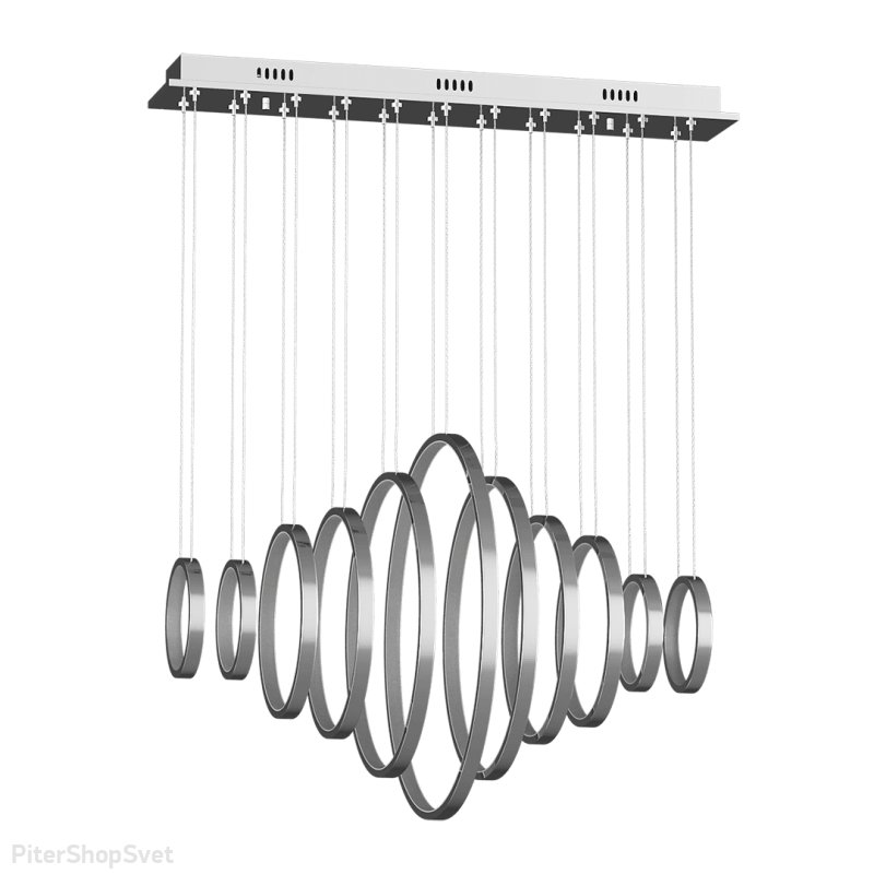 Подвесная люстра вертикальные кольца 67Вт 3000К «ANCH Spring» 00-00002039