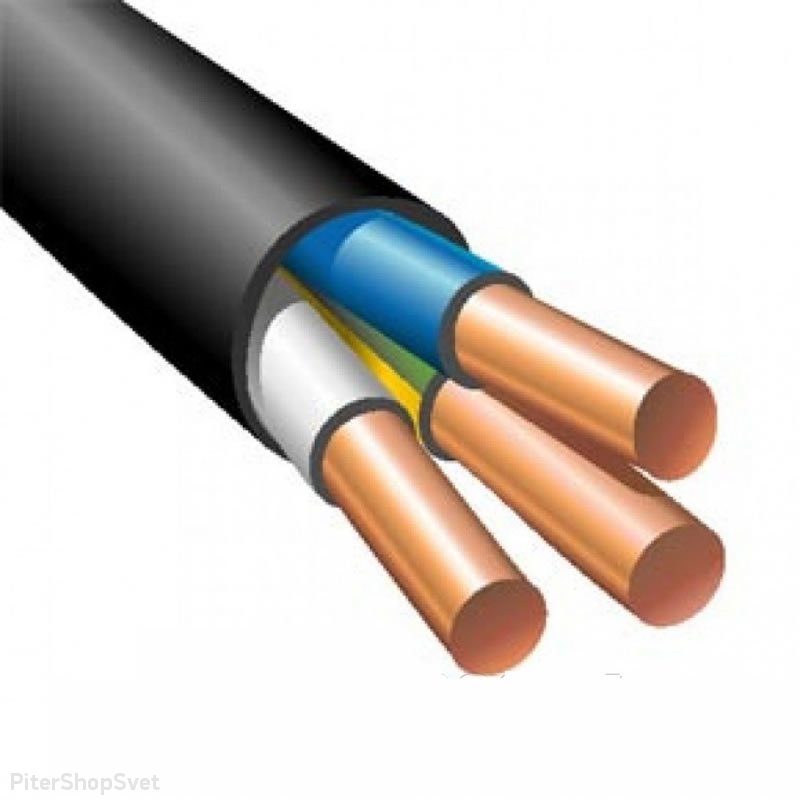 3х1,5ок (N, PE) - 0,66 кабель силовой «ВВГ» 501130