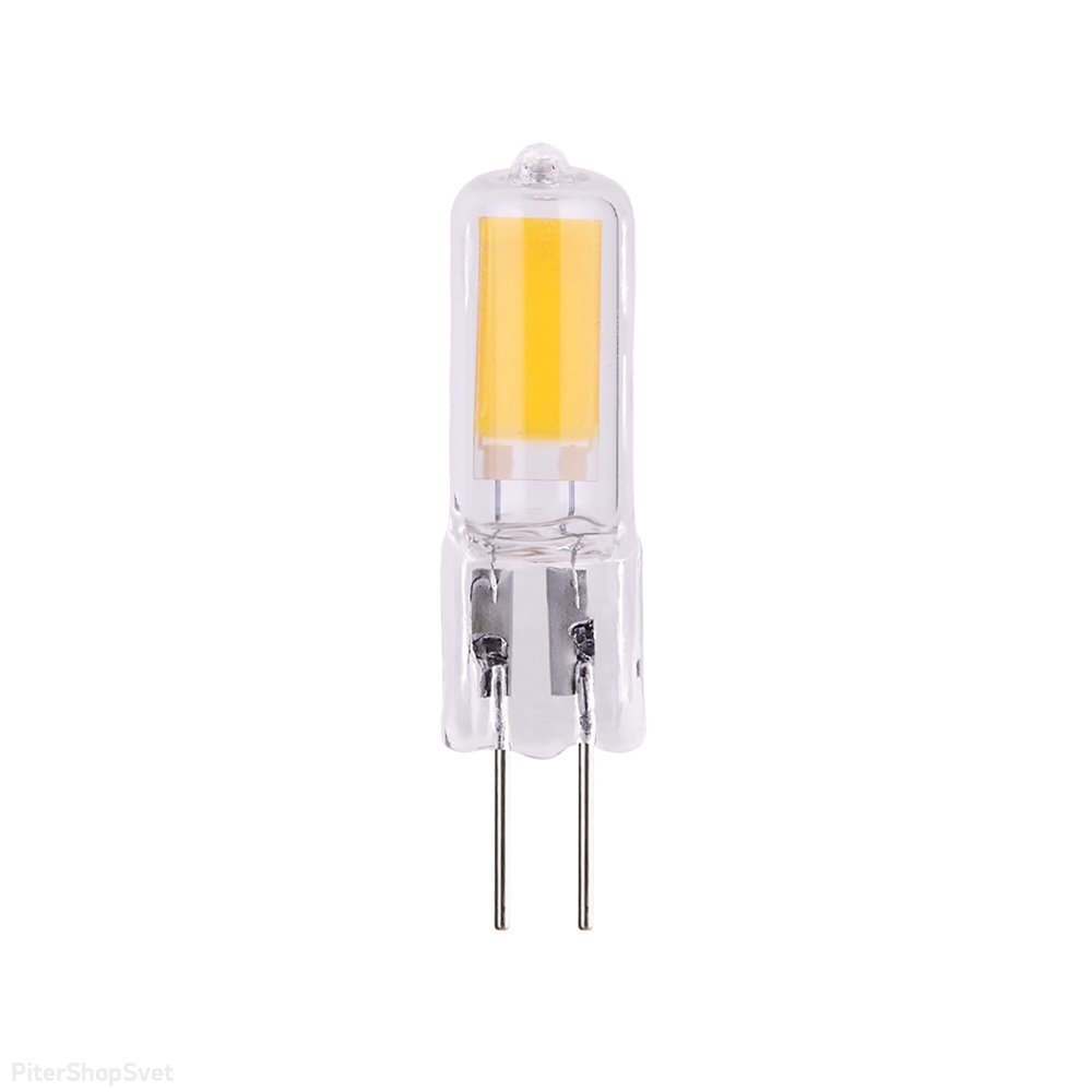 Лампочка G4 5Вт 3300К 220В g4 led 5w 220v 3300k (blg419) стекло