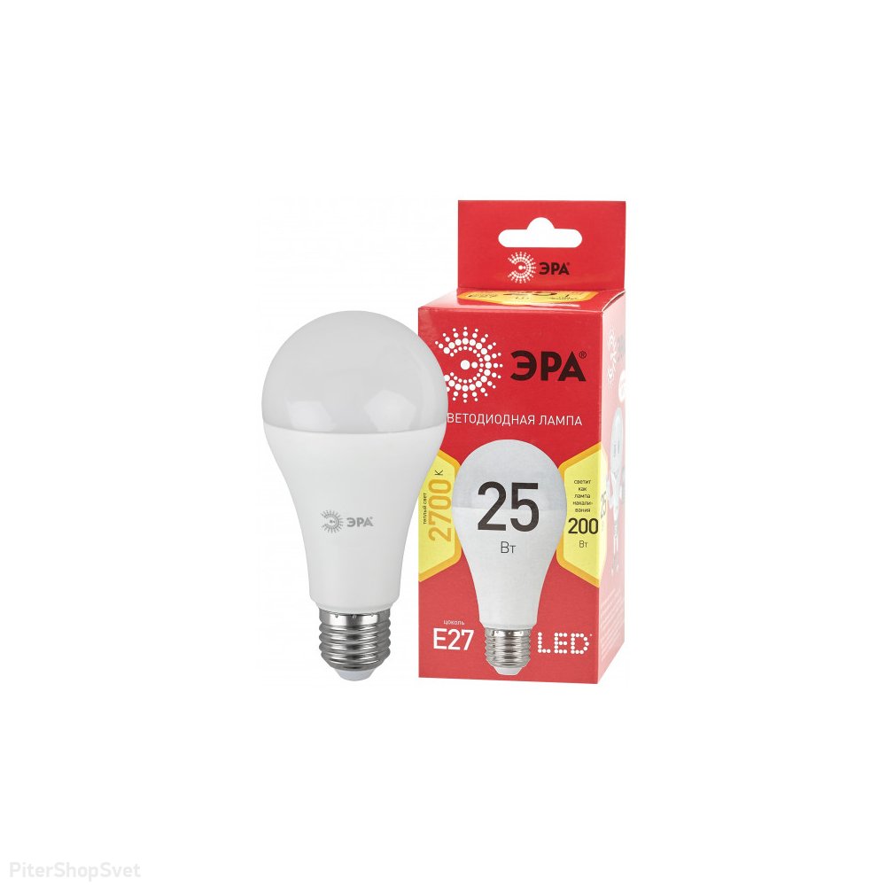 Е27 25Вт 2700К лампа светодиодная LED A65-25W-827-E27 R