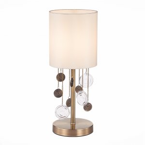 Настольная лампа бронзового цвета с подвесками «SEVILLA»