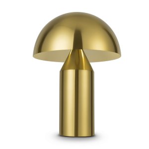 Металлическая настольная лампа с купольным плафоном «Eleon»