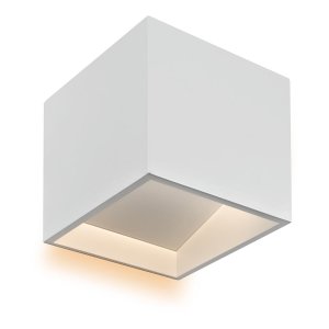 Белый настенный светильник куб 6Вт 3000К «Dice»