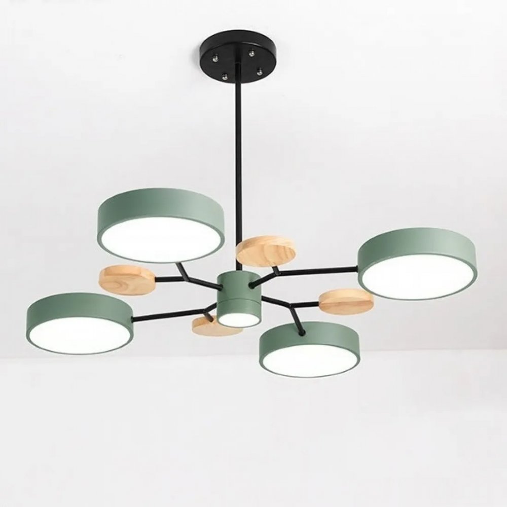 Люстра на штанге «Meade Lamps Green» 207856-26