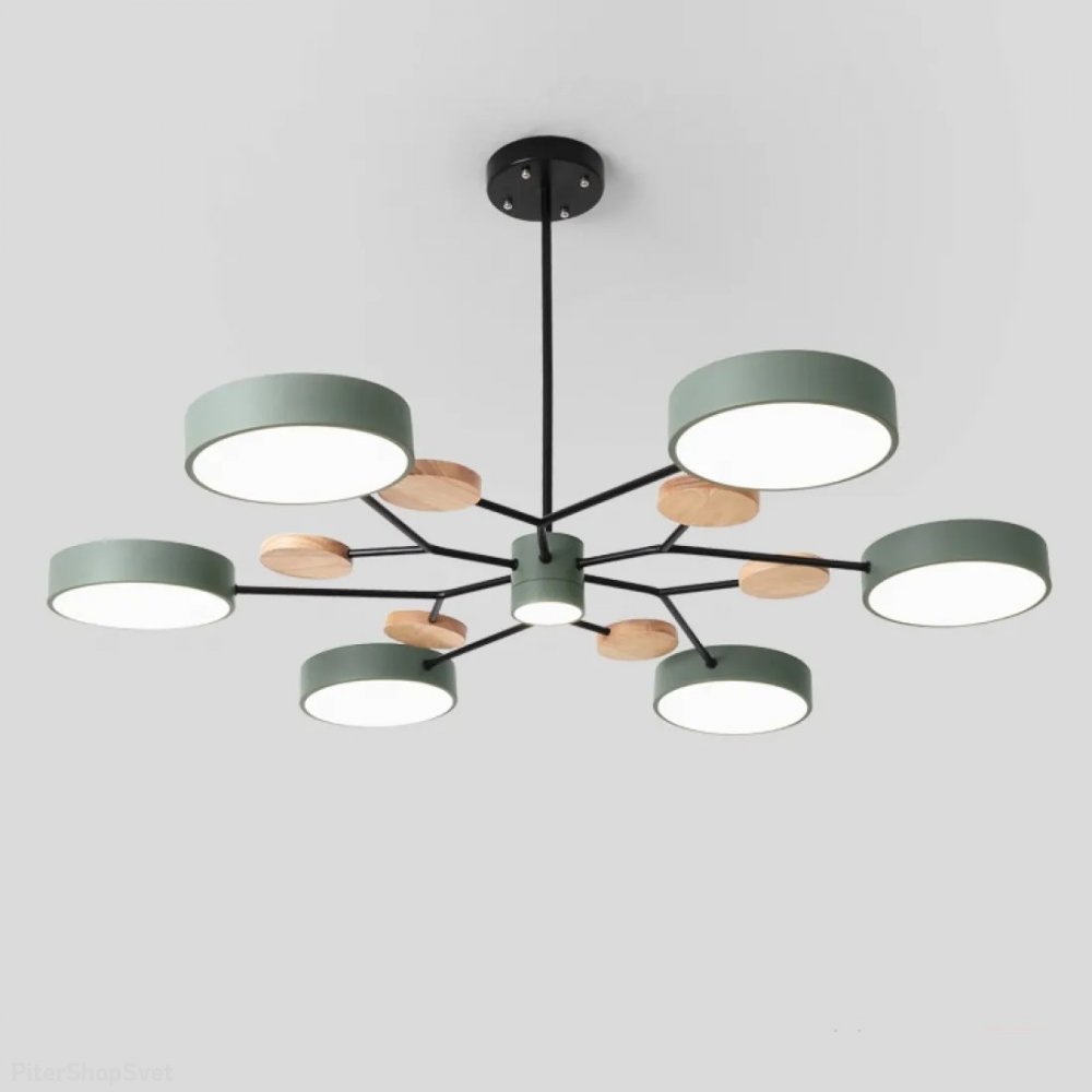 Люстра на штанге «Meade Lamps Green» 207864-26