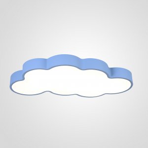 Голубая потолочная люстра облако «Cloud»