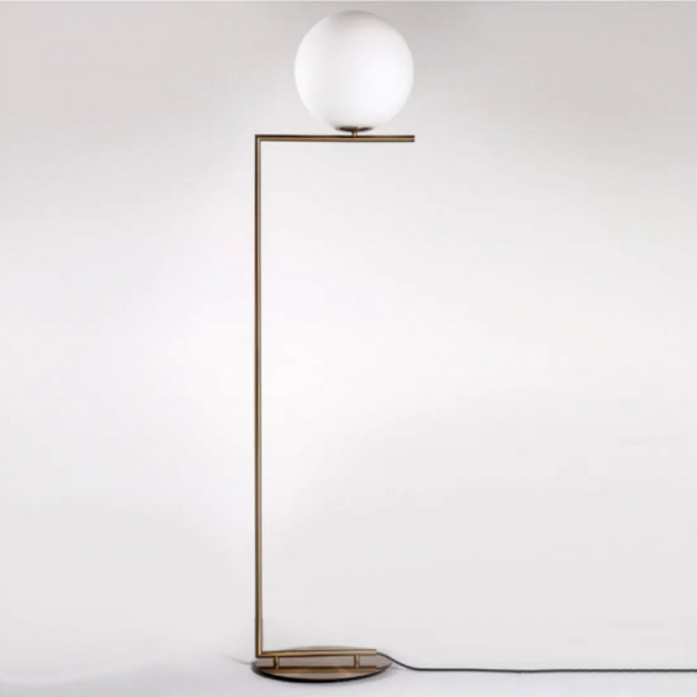 Напольный торшер с плафоном шар «Flexic Lights Family Michael Anastassiades» 85443-22