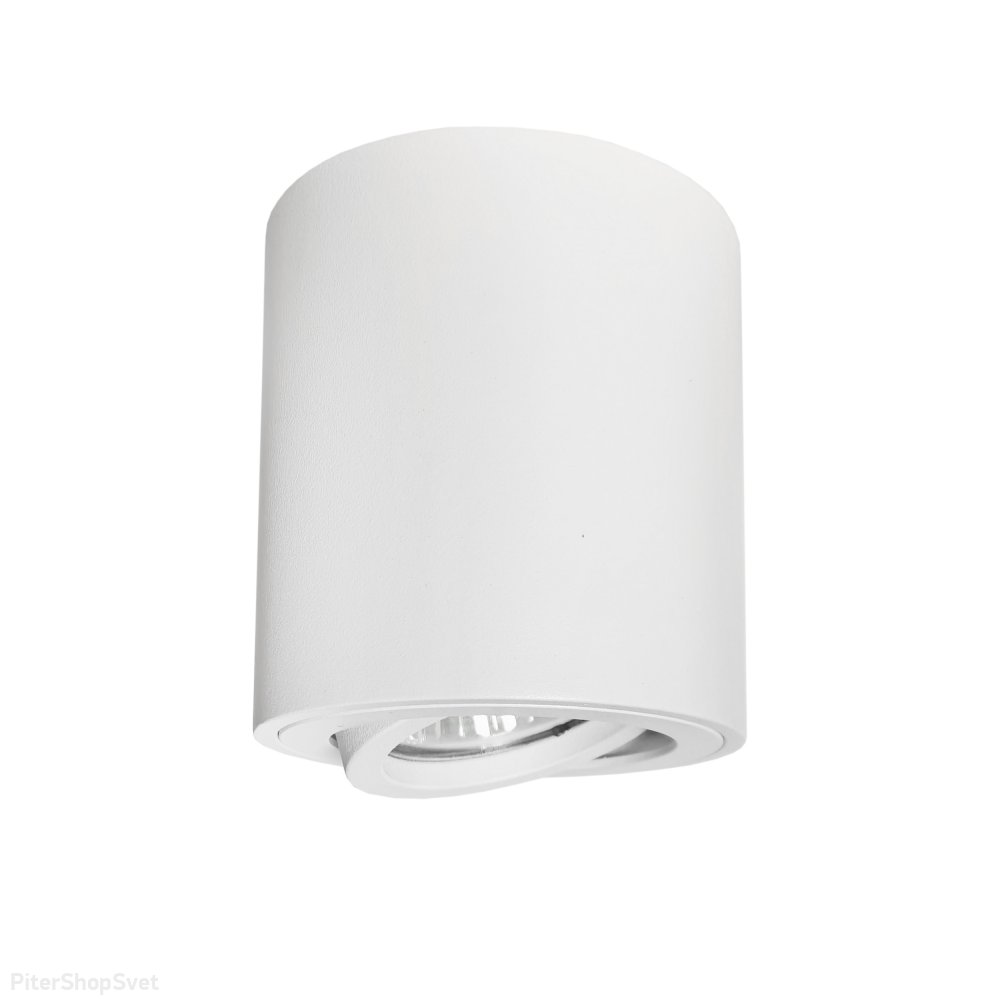 Белый накладной потолочный светильник цилиндр «Binoco» 052006