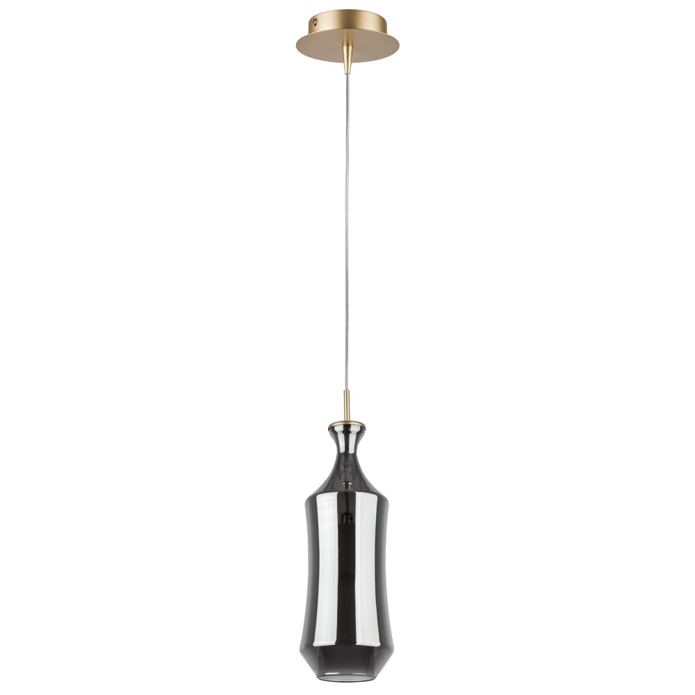 Подвесной светильник с дымчатым плафоном «Forma» 808038