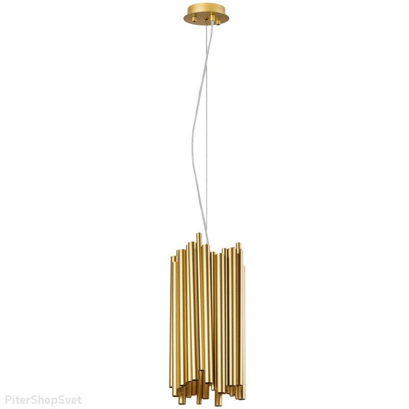 Подвесной светильник золотого цвета из трубок «Savona» 816022