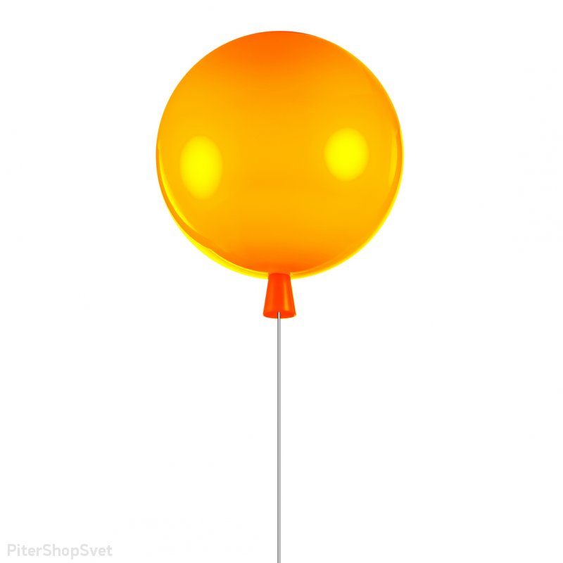 Светильник в виде оранжевого воздушного шара «Balloon» 5055C/L orange