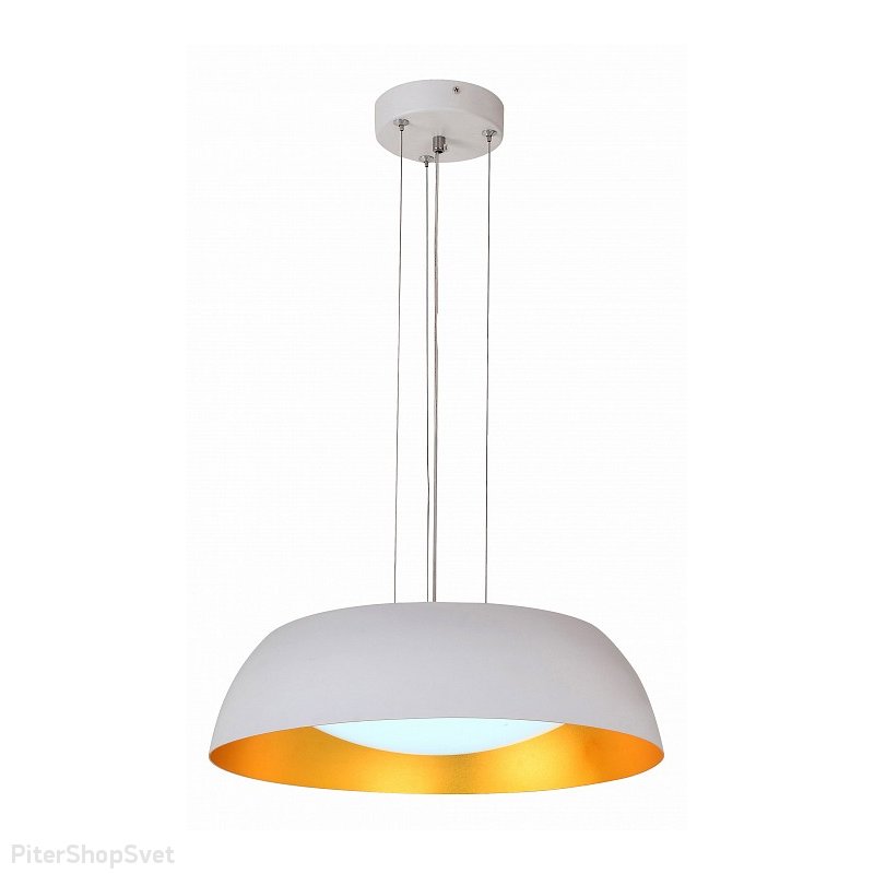 бело-золотой светильник Sia 850.400 bianco LED