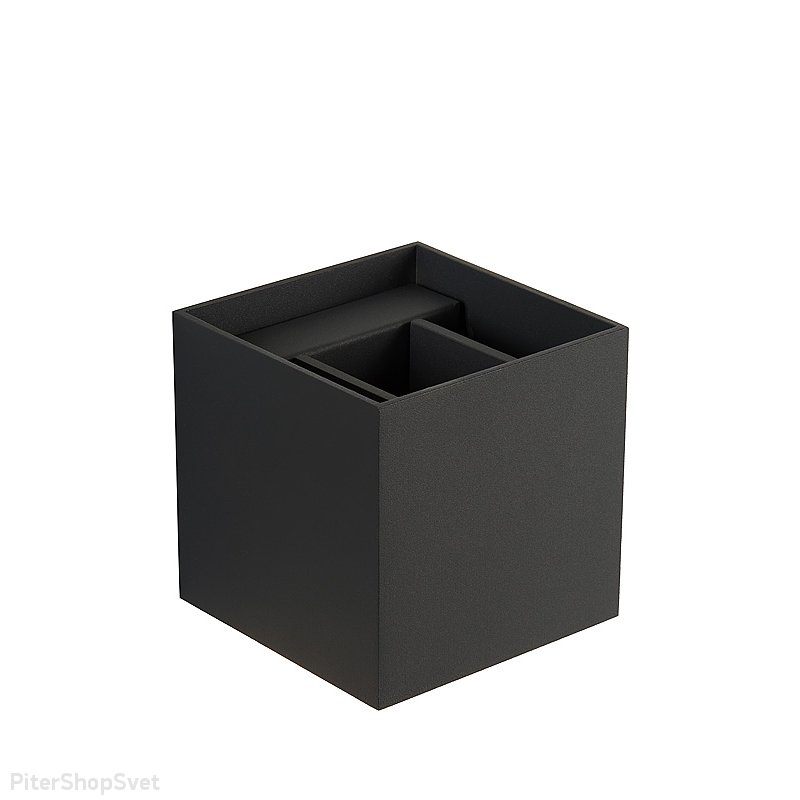 Чёрный куб для подсветки стены «XIO» 09217/04/36