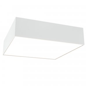 Белый квадратный потолочный светильник 27Вт 3000К «Zon»