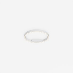 Белая потолочная люстра кольцо 40см 24Вт 3000/4000К «Rim»