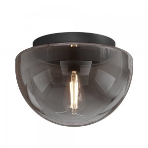 Потолочный светильник с тонированным плафоном «Glassy»