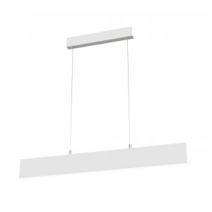 Белый светодиодный линейный подвесной светильник «Step»