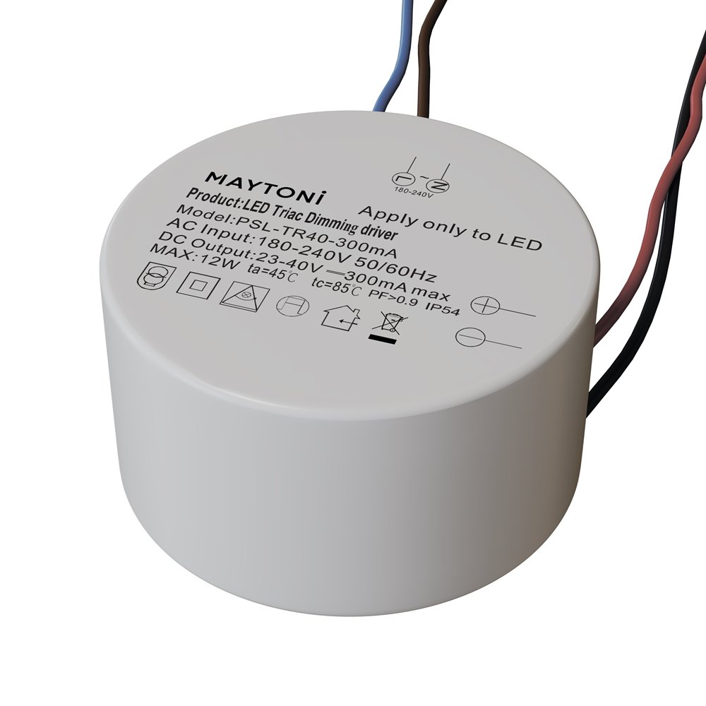 Источник питания Triac 12W IP54 «Источники питания Triac» PSL-TR40-300mA