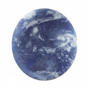 Круглый светильник Земля из космоса 48см 72Вт с пультом «SPACE»