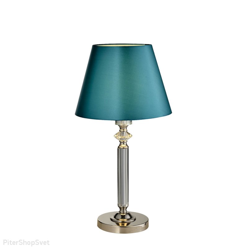 Настольная лампа с зелёным абажуром «Viore» SL1755.174.01