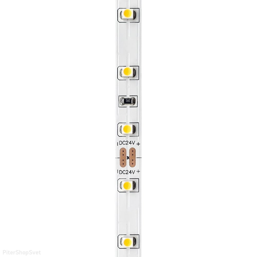 Светодиодная лента 4,8Вт/м 24В IP20 5м ST016.305.20