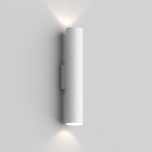 Цилиндрические светильники для подсветки стен с направлением света в две стороны
